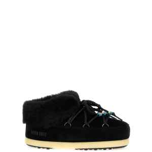 Moon Boot Mule Suede Beads Ankle Boots
