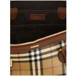Burberry Small Check Shopping Bag