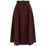 Burberry Gabardine Trench Coat Skirt