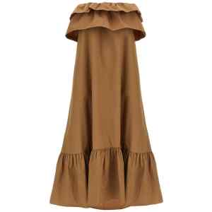Saint Laurent Flounce Dress