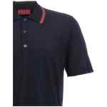 Gucci Web Ribbon Polo Shirt