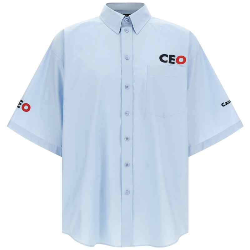 Balenciaga Ceo Uniform Logo Shirt
