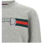 Gucci Web Ribbon And Horsebit Sweatshirt