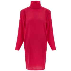 Saint Laurent Structured Shoulder Dress