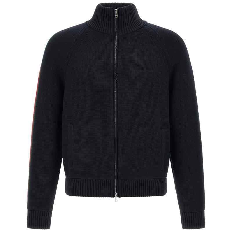 851725XKFBD4795_01_M_2026-08-25T09-43-33.267Z Gucci Web Ribbon Knitted Jacket