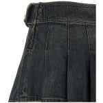 Balenciaga Buckle Pleated Skirt