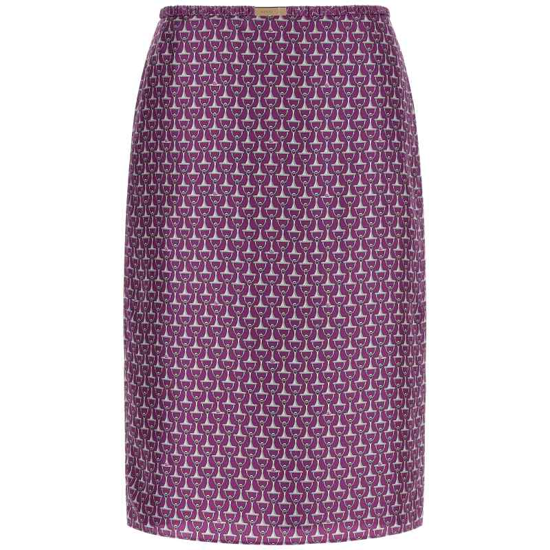 853416ZAUOO5794_01_M_2026-01-02T10-52-54.822Z-1 Gucci Morsetto Print Skirt