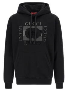 Gucci Incrocio Gg Hoodie