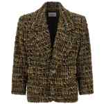 Saint Laurent Bouclé Tweed Blazer