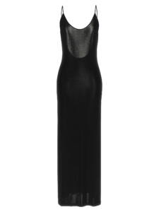 Saint Laurent Cassandre Chain Dress