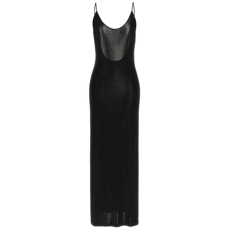876792Y38DS1000_01_M_2026-08-06T08-06-49.277Z-1 Saint Laurent Cassandre Chain Dress