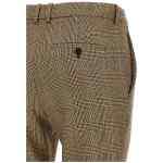 Saint Laurent Prince Of Wales Houndstooth Trousers