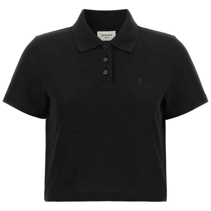 A003I4Y38EK1000_01_M_2026-08-10T09-06-46.929Z-1 Saint Laurent Cassandre Crop Polo Shirt