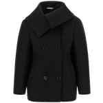 Balenciaga Asymmetrical Neck Caban