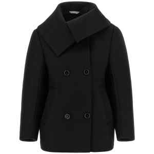 Balenciaga Asymmetrical Neck Caban
