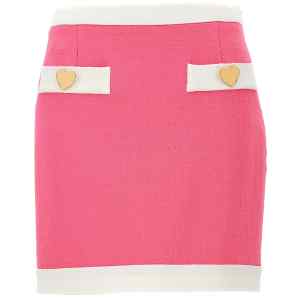 Moschino Heart Buttons Skirt