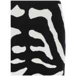 Moschino Zebra Intarsia Skirt
