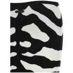 Moschino Zebra Intarsia Skirt
