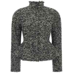 Alberta Ferretti Bouclé Blazer