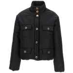 Moschino Logo Button Down Jacket