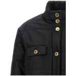 Moschino Logo Button Down Jacket