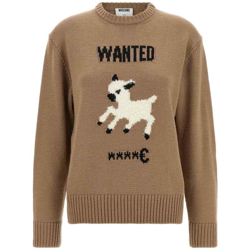 A090554021081_01_M_2026-09-28T07-50-46.764Z Moschino Extra Fine Merino Wool Sweater