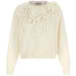 Alberta Ferretti Embroidered Flower Sweater