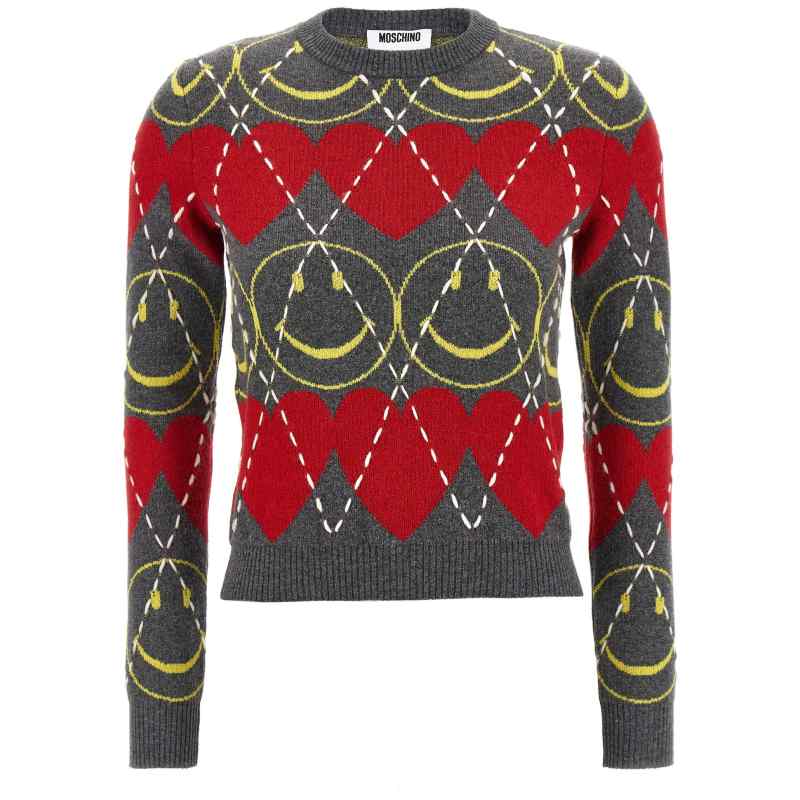 A092355021506_01_M_2025-06-03T07-53-50.44Z Moschino Smiley Sweater
