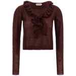 Alberta Ferretti Ruffled Sweater