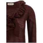 Alberta Ferretti Ruffled Sweater