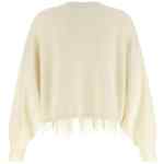 Alberta Ferretti Feather Cropped Sweater