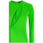 Tom Ford Long Sleeve Slash Front Evening Dress