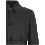 Lardini Virgin Wool Trench Coat