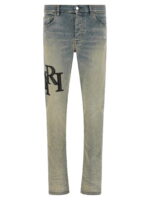 Amiri Staggered Logo Jeans