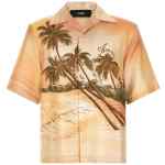 Amiri Palms Se Camp Bowling Shirt