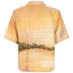 Amiri Palms Se Camp Bowling Shirt