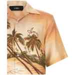 Amiri Palms Se Camp Bowling Shirt