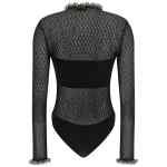 Self-Portrait Openwork Knitted Bodysuit