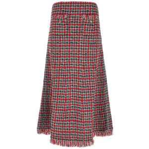 Self-Portrait Tweed Skirt