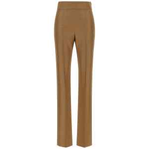 Valentino Garavani Textured Silk Wool Pants