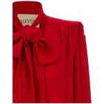 Valentino Garavani Silk Shirt With Bow
