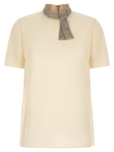 Valentino Garavani Jewel Collar Top
