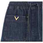 Valentino Garavani Chambray Denim Shorts
