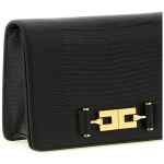 Elisabetta Franchi Lizard Print Crossbody Bag