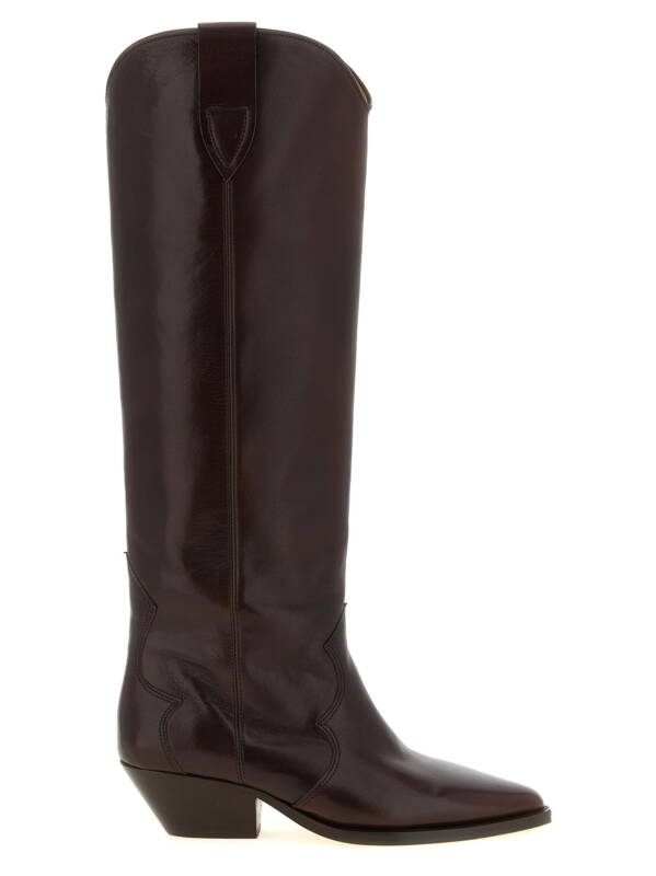 BT0001FAD3A33S50MY_01_M_2026-08-25T09-44-28.259Z-1 Isabel Marant Denvee Western Style High Boots