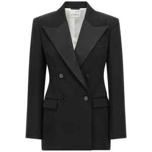 Givenchy Satin Lapel Blazer