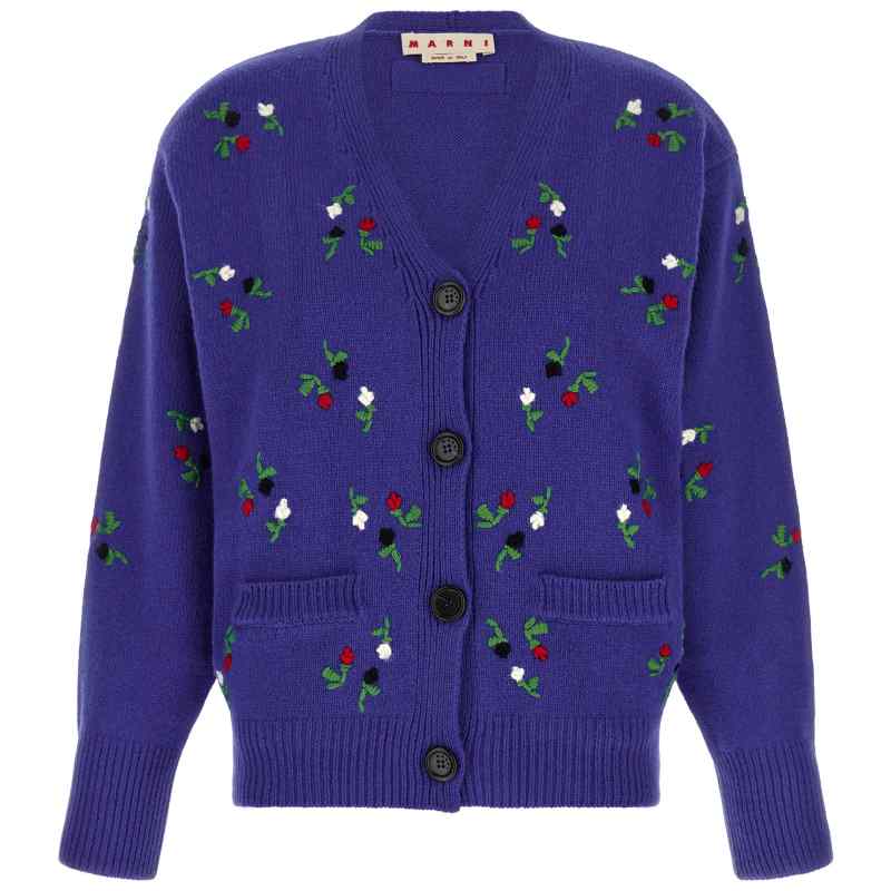CDMD0463S0UFZ415FLB59_01_M_2026-07-08T08-02-10.215Z Marni Floral Embroidery Cardigan