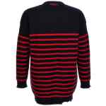 Marni Destroyed Effect Striped Cardigan