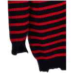 Marni Destroyed Effect Striped Cardigan
