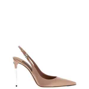 Dolce & Gabbana Satin Slingbacks
